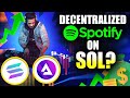 Audius | Decentralized Spotify Built On Solana (Solana Gem 100x)