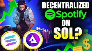 Audius (AUDIO) | Decentralized Spotify Built On Solana (Solana Gem 100x)