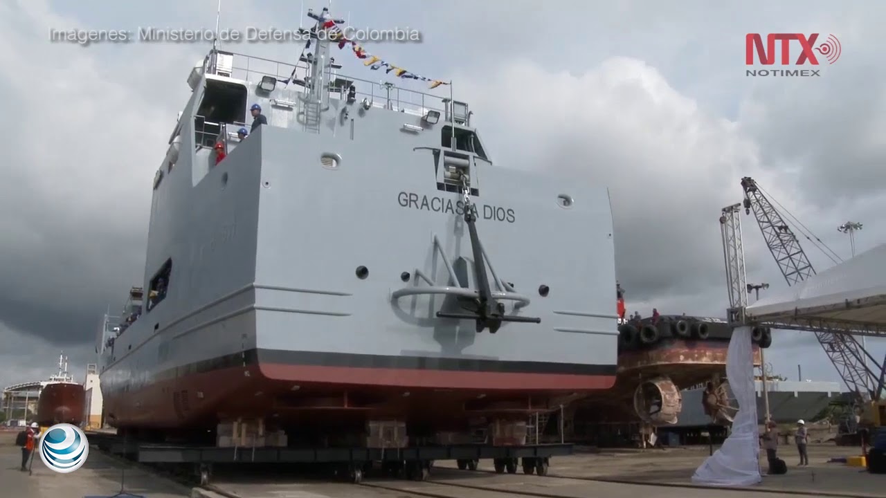 Honduras recibe moderno buque fabricado en Colombia