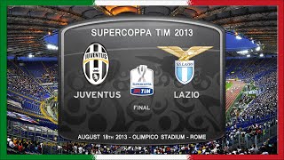 Supercoppa 2013, Juventus  Lazio