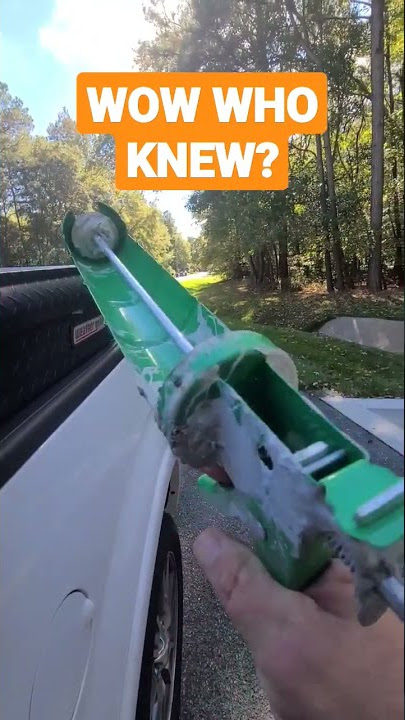 😁WOW HIDDEN TOOL IN CAULKING GUN ! #shorts