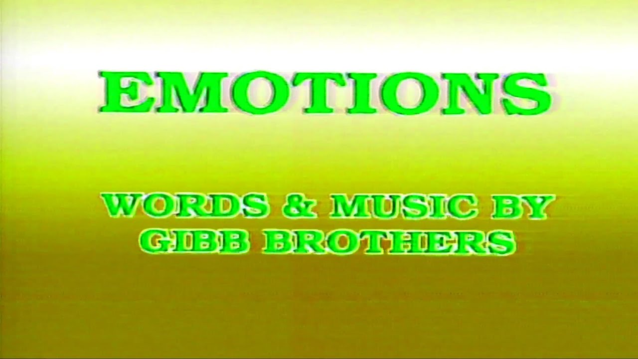 EMOTIONS伴奏 KARAOKE YouTube