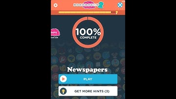 Wordbrain 2 Newspapers Answers