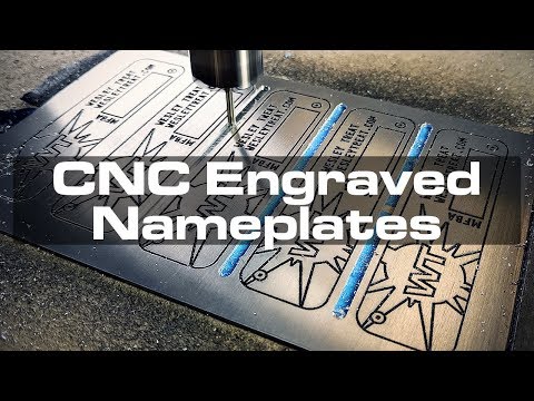 CNC-Engraved Aluminum