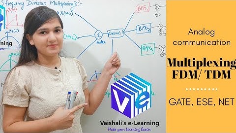 L 4 | Multiplexing | FDM | TDM | Analog Communication | GATE | Communication System |