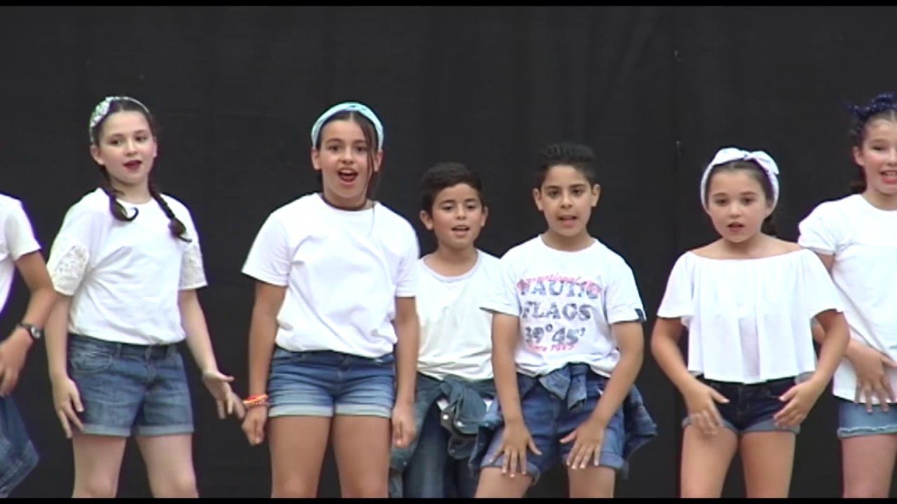 Festival Fin de Curso 2018, 4º B Primaria, "Mi cintura"