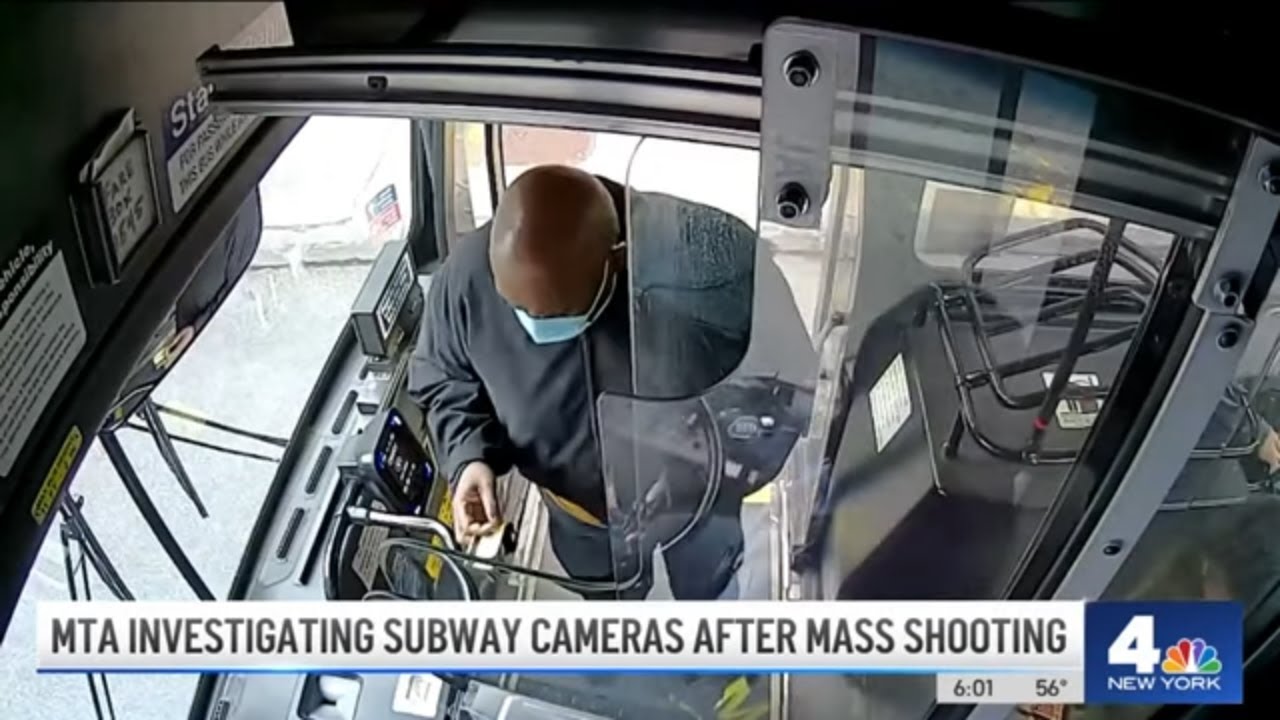 New Video Shows Suspect Taking Bus After Brooklyn Subway Shooting | NBC ...