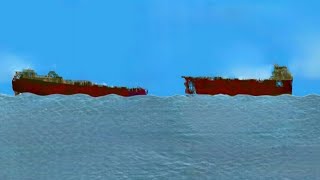 Raising the Edmund Fitzgerald in Floating Sandbox!