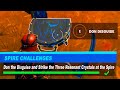 Don the Disguise and Strike the Three Resonant Crystals at the Spire Fortnite