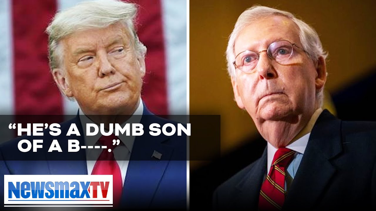 ⁣Trump SHREDS McConnell again in front of RNC donors