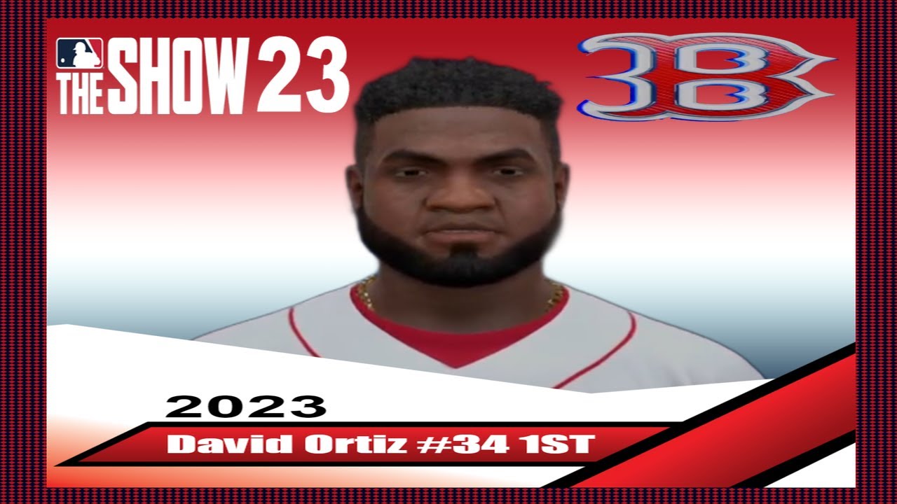 Mlb The Show 23 David Ortiz No Head Shape YouTube