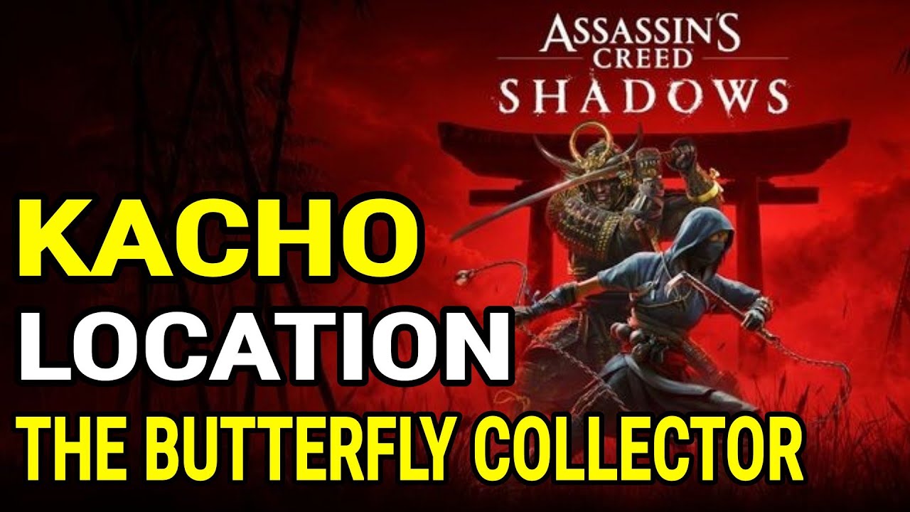 Assassinate Kacho Location - The Butterfly Collector Quest - Assassin's Creed Shadows