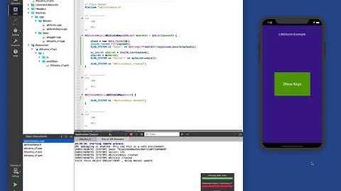 Qt/QML for iOS: Blockchain/Libbitcoin Altcoin example