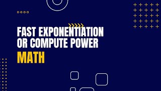 Fast Exponentiation | Compute Power | Recursive Approach