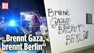 Israel-Hasser zünden Berliner Rathaus an