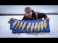 Ice Fishing for SUSPENDED Crappies! (CATCH CLEAN COOK)