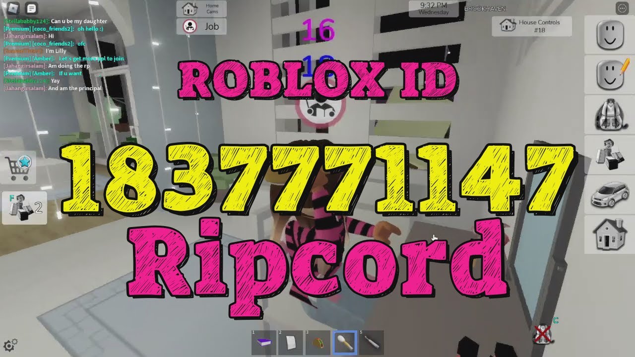 RIPCORD Roblox Song Codes - YouTube