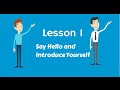 Turkish Lesson 1 - Say Hello and Introduce Yourself in Turkish