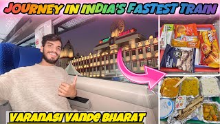 *Fastest Train of India* 22435 Varanasi Vande Bharat Express Ac Chair Class Full Journey