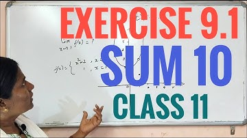 TN Class 11 Maths Limits and Continuity Exercise 9.1 Q.No.10 Differential Calculus TN Syllabus