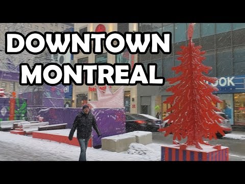 Видео: Монреал Winter Village 2019