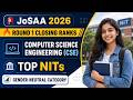 JoSAA 2026 Round 1 CSE Closing Rank OUT | NITs Computer Science Engineering Cutoff (Gender-Neutral)