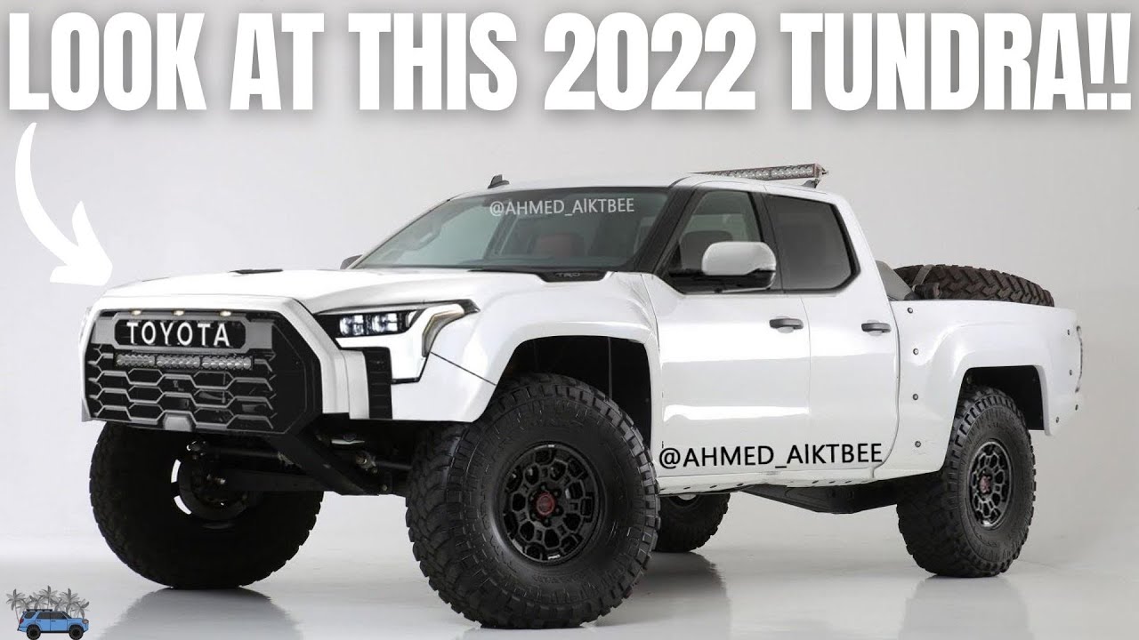 How About This These 2022 Tundra Renders Are Looking Awesome Youtube