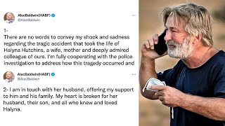 Alec Baldwin Speaks Out After Accidentally Killing Crew Member on Set