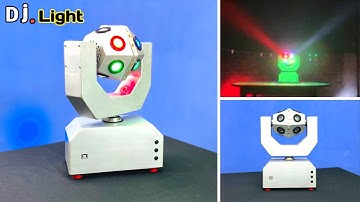 How to Make Dj Sharpy Light at Home | Homemade Dj Light from PVC