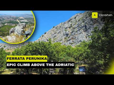 Via Ferrata Perunika – Podstrana | Spectacular Coastal Via Ferrata - Croatia 🇭🇷
