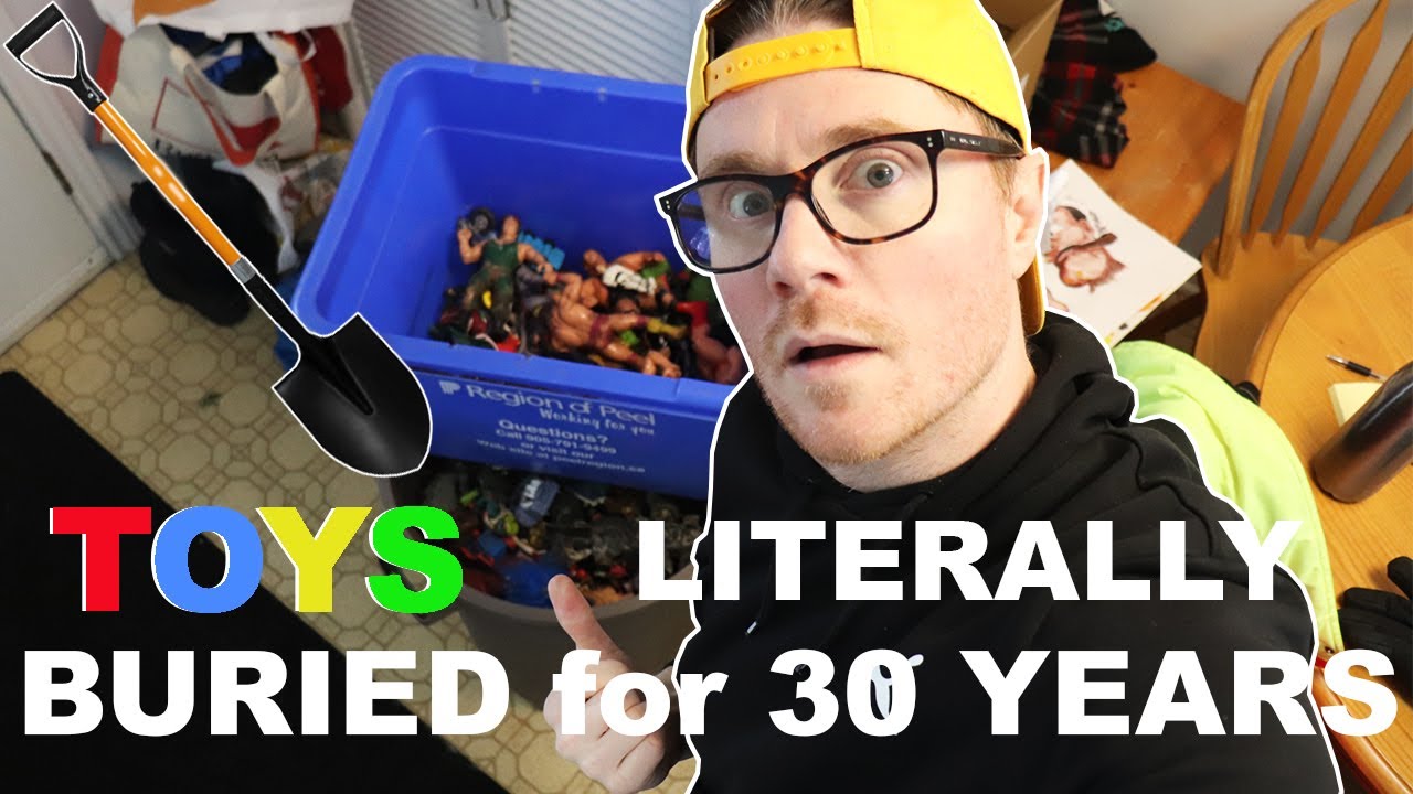 These Vintage Toys were BURIED Underground for Over 30 Yearsand
