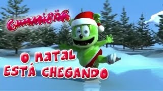 O NATAL ESTÁ CHEGANDO Christmas Is Coming BRAZILIAN Ursinho Gummy Gummibär Gummy Bear