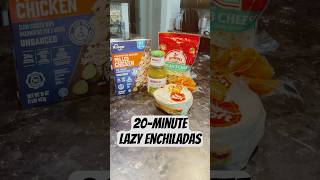 Lazy Enchiladas In 20 Minutes #food #dinner #easyrecipe #yummy #dinnerideas #delicious #tortilla