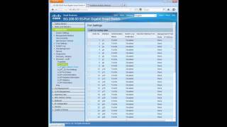 Switch Cisco SG200-50 configuration