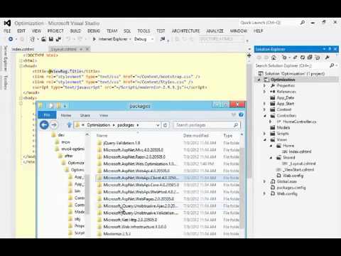 Web Optimization with ASP NET MVC Part I - YouTube