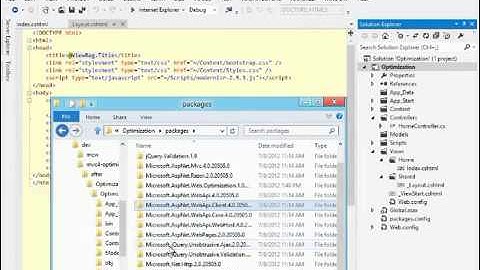 Web Optimization with ASP NET MVC Part I