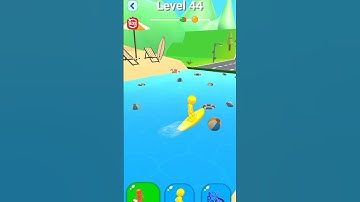 🤣 Shape Shifting Funny Race Gameplay | Level 44 | #shorts #shapeshifting #funny #gameplay