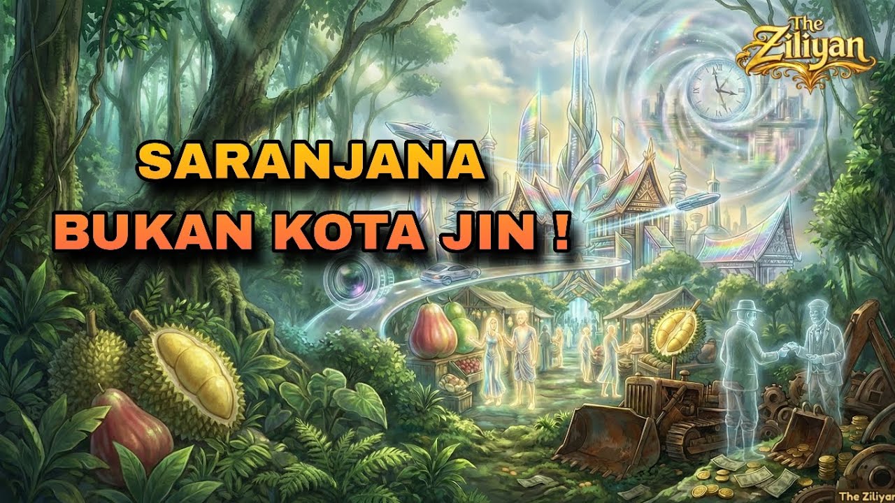 Membongkar Rahasia Saranjana Bukan Kota Jin, Tapi Peradaban Quantum yang Tersembunyi !