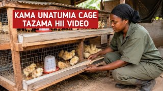 USIKURUPUKE! Faida na Hasara za Cage Kwenye Ufugaji wa Kuku