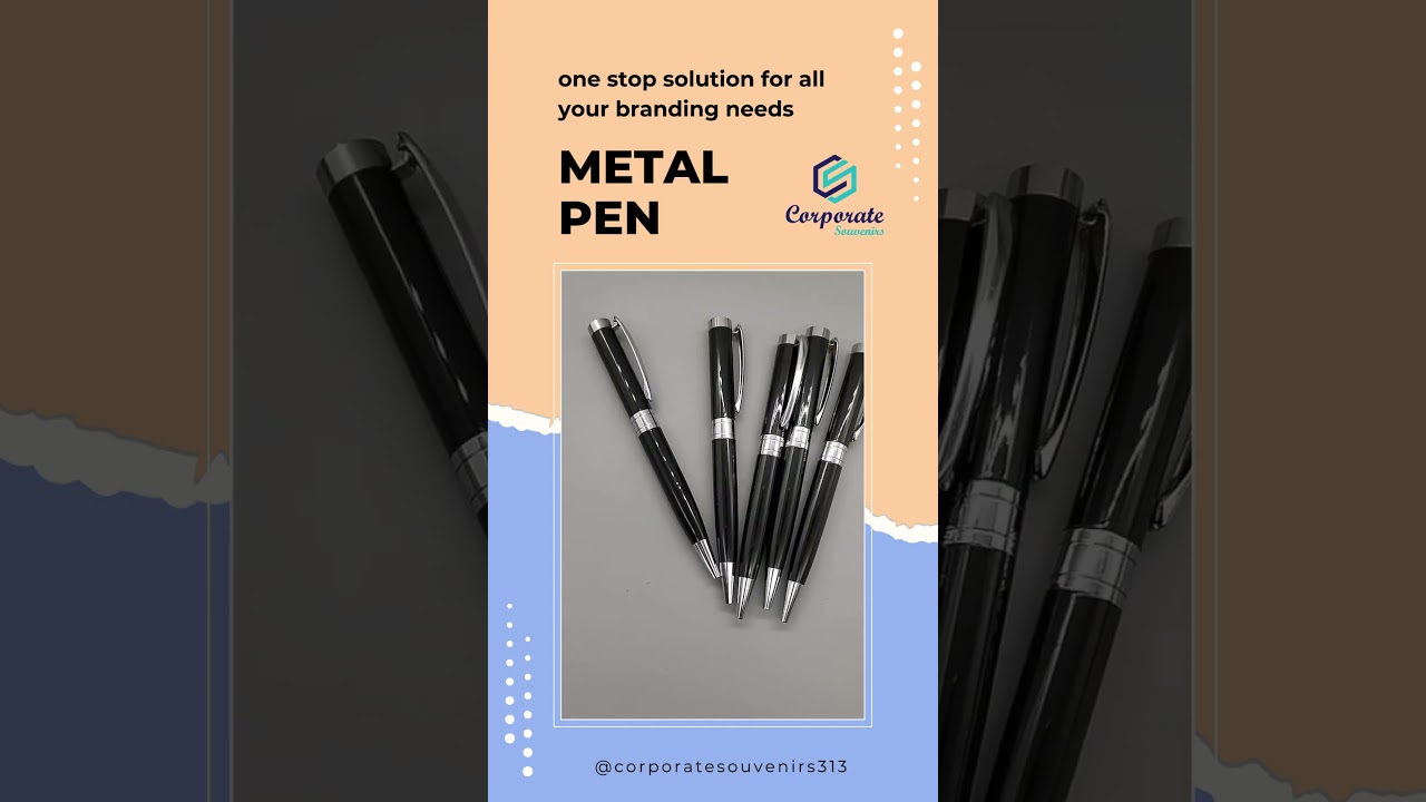 Premium Customized Metal Pen – Elevate Your Brand with Corporate Souvenirs