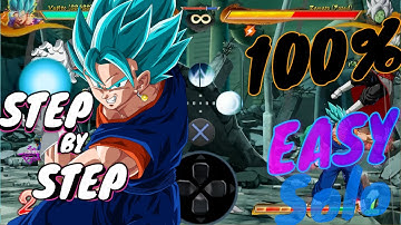 🅳🅱🅵🆉 ➤Vegito combo solo 100 TOD on-screen commands!!! easy Tutorial Season 3【 Dragon Ball FighterZ】