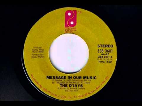 The O'Jays – Message In Our Music – Vinyl (12