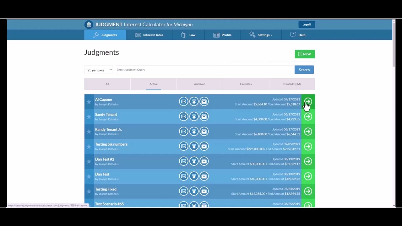 Judgment Interest Calculator Did You Know - Send Email