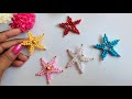 Star | Beaded star | Making beaded Stars ornament for Christmas decoration