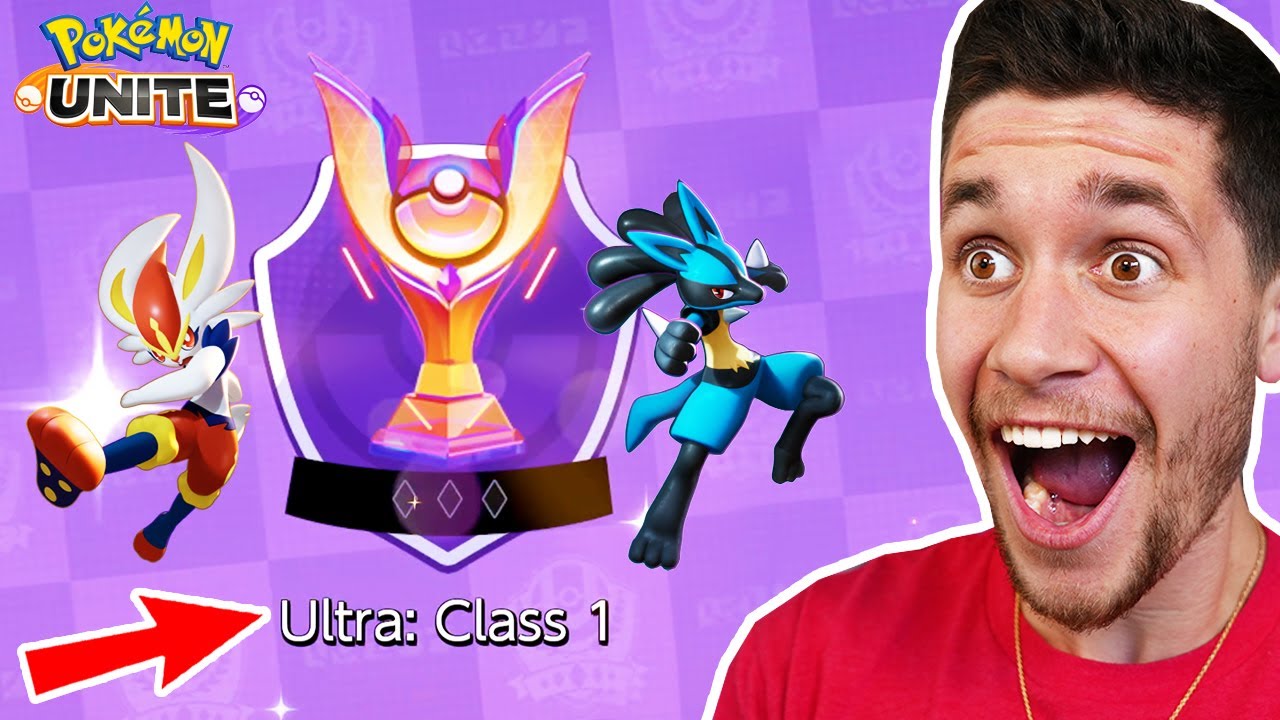 HITTING ULTRA RANK IN POKEMON UNITE - YouTube
