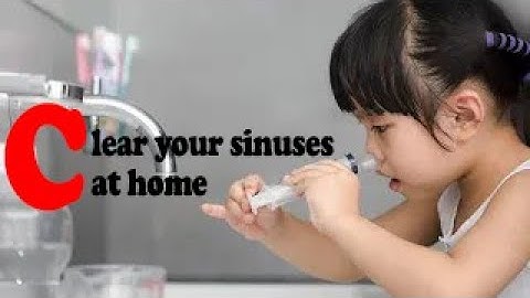 How to prepare and use the nasal wash (rinse)