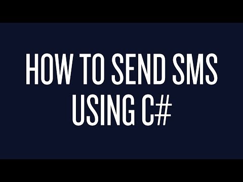 How to Send Text Messages Using C#