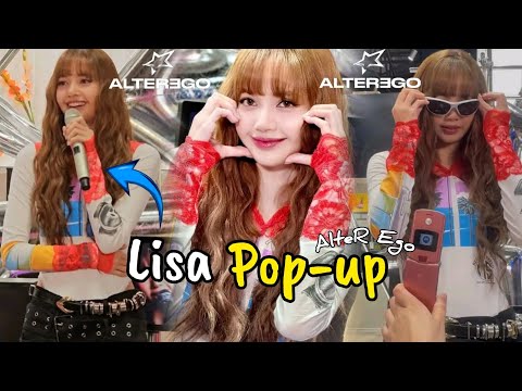 Lisa Alter Ego Pop Up Store Fan Meet in Seoul Korea