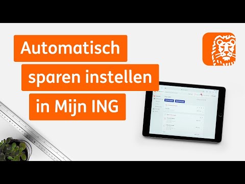 Automatisch sparen instellen in Mijn ING | Digitaal bankieren: zo werkt het | ING