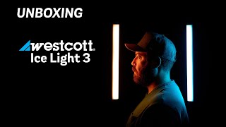 Unboxing the Westcott Ice Light 3 RGBWW LED Kit with Battery Grip & Barndoors